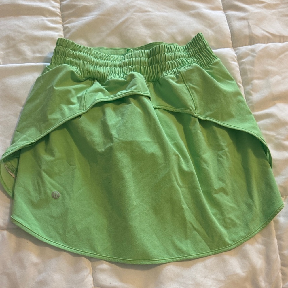 Lululemon Athletica Light Green Skort